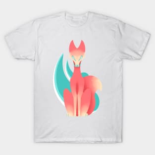 Two-Tailed Fox :: Canines and Felines T-Shirt